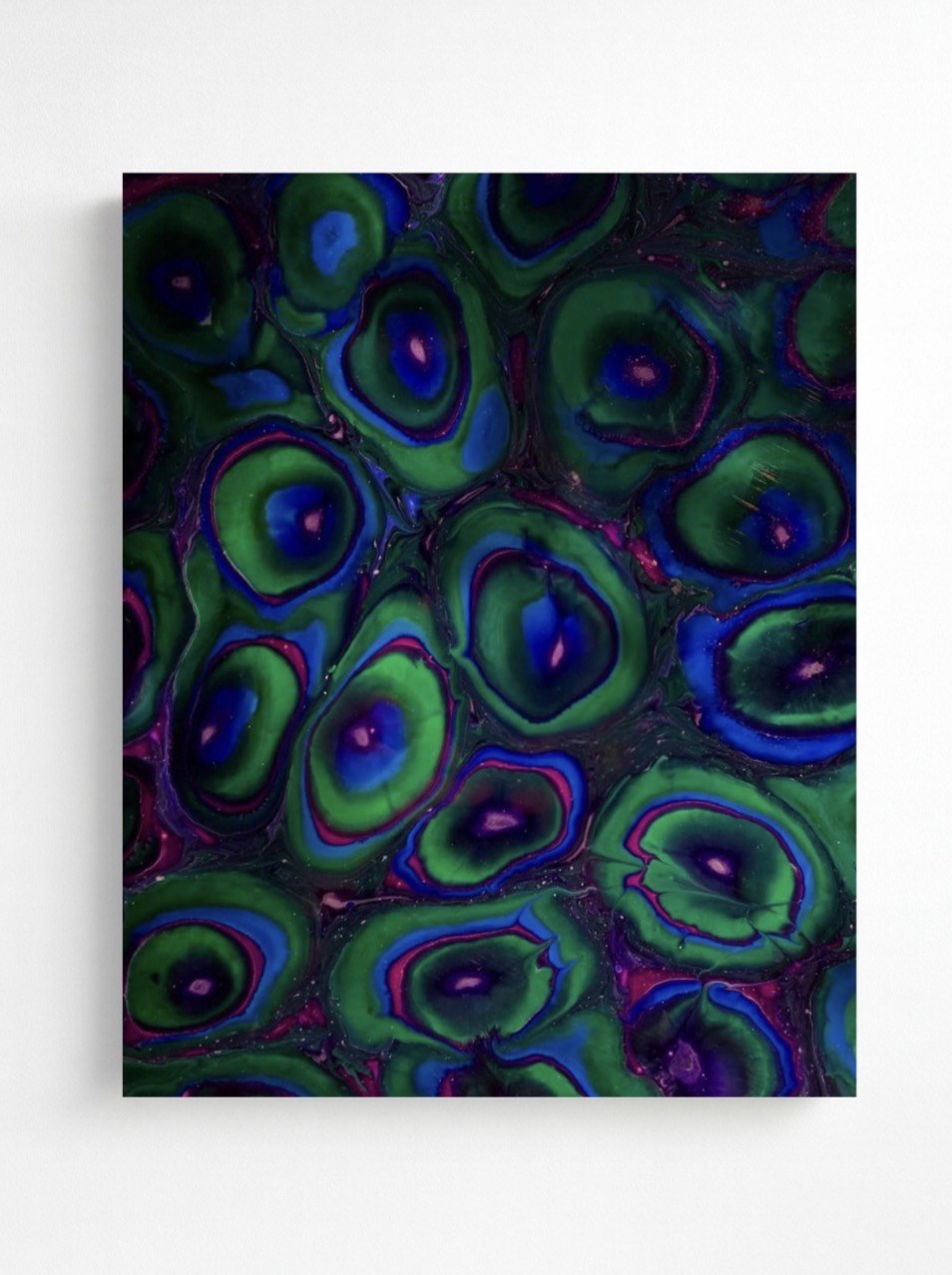 Eleganza — opera in resina, 40x60 cm