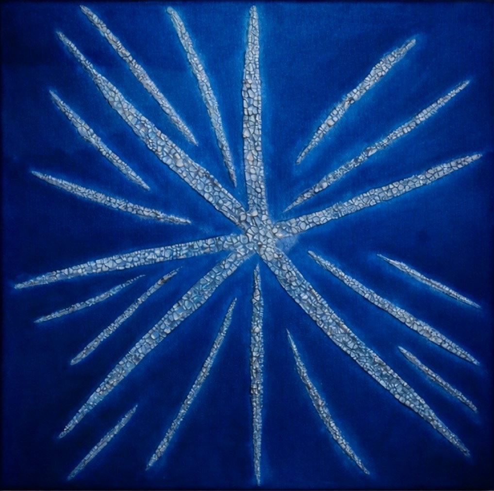 Stella marina — opera in resina, 70x70 cm